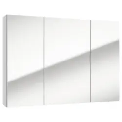 Spiegelschrank Locca 3 Türen, Bxhxt: 85x60x15 Cm Weiß