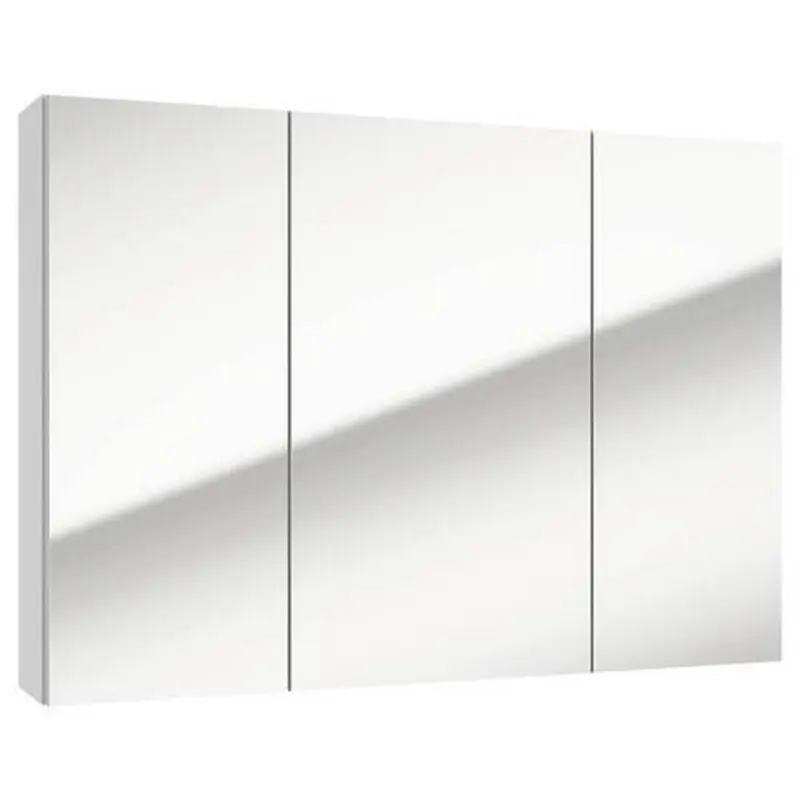 Spiegelschrank Locca 3 Türen, Bxhxt: 85x60x15 Cm Weiß