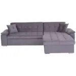 Möbelix Ecksofa mit Schlaffunktion Keaton inkl. Bettkasten, Grau