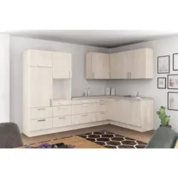 Einbauk&uuml;che Eckk&uuml;che M&ouml;belix Ip1200 Ohne Ger&auml;te 320x185 Cm Seeahorn Dekor