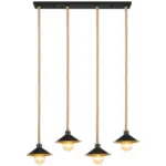 Möbelix Hängeleuchte Diana H: 170 Cm 4-Flammig