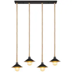 Hängeleuchte Diana H: 170 Cm 4-Flammig