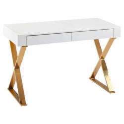 Schreibtisch 57x76 Cm Wl6.314 Weiß