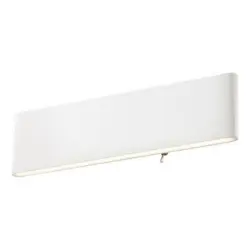 Led-wandleuchte Siegfried Weiß