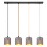 Möbelix Hängeleuchte H: 150 Cm 4-Flammig