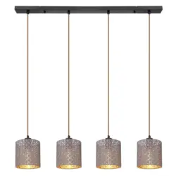 Hängeleuchte H: 150 Cm 4-Flammig