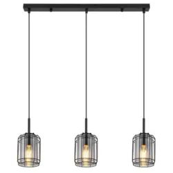 Hängeleuchte H: 120 Cm 3-Flammig