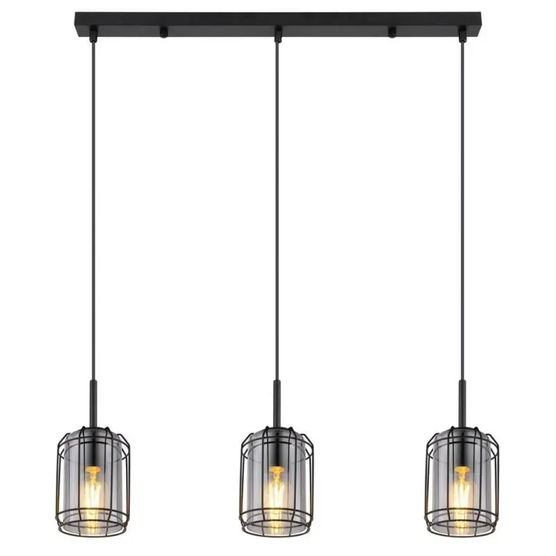 Hängeleuchte H: 120 Cm 3-Flammig