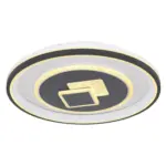 M&ouml;belix Led-deckenleuchte &Oslash; 50 Cm Mit Stufenschalter + Fernbedienung