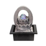 Möbelix Zimmerbrunnen Zen-Design H: 25,5 cm 4 X Led Kunststoff