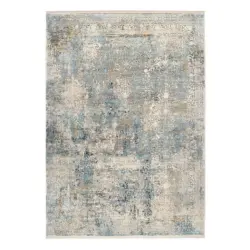 Webteppich Avignon Blau/grau 80x150 Cm