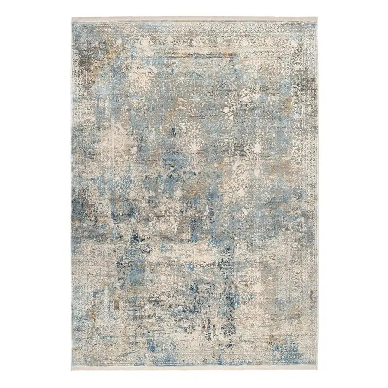 Webteppich Avignon Blau/grau 80x150 Cm