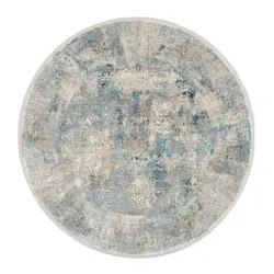 Webteppich Avignon Multicolor Rund Ø 200 Cm