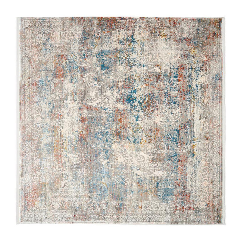 Webteppich Avignon Multicolor 200x200 Cm Multicolor 200/200 cm