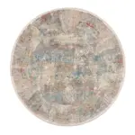 M&ouml;belix Webteppich Avignon Multicolor Rund &Oslash; 160 Cm Multicolor