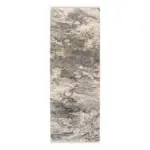 M&ouml;belix Teppich L&auml;ufer Grau/gold Lille 80x250 Cm