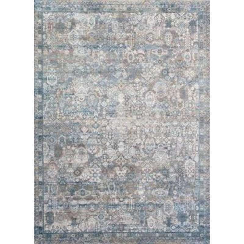 Webteppich Toulon Blau/Grau 200x250 cm