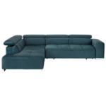 Möbelix Ecksofa mit Schlaffunktion Hemingway Dark Petrol