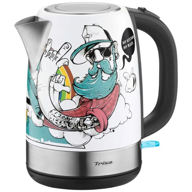 Wasserkocher Street Weiß Edelstahl 1,7 L 2200 W