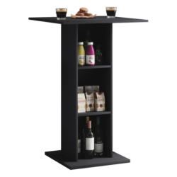 Bartisch Standos 70x770x108 cm Schwarz