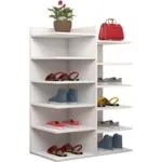Möbelix Schuhregal Enosa 12 Schuhpaare Weiß H: 80 Cm