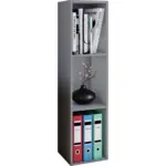 Möbelix DVD-Regal Mit 3 Fächern Mendas B: 34 cm Grau