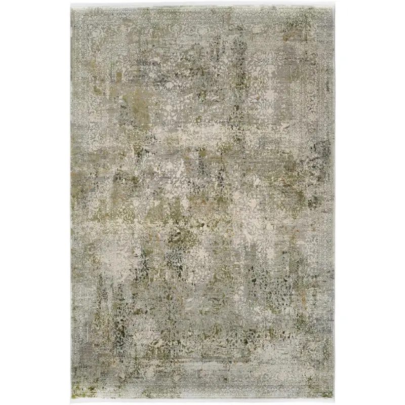 Webteppich Avignon Grau/grün 140x200 Cm