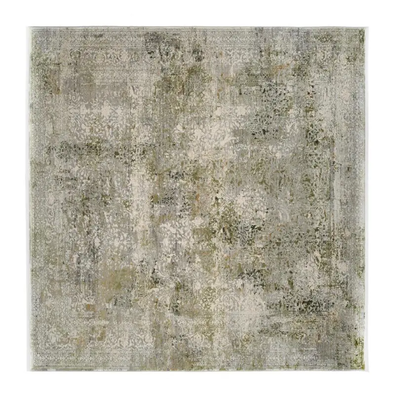 Webteppich Grau/grün Avignon 240x240 Cm