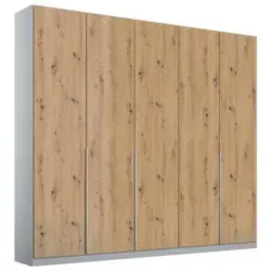 Drehtürenschrank 226 Cm Alabama Extra Hellgrau