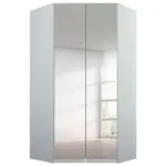 Möbelix Eckschrank Mit Spiegel 117 Cm Alabama Hellgrau