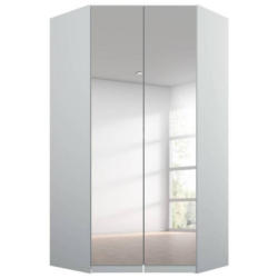 Eckschrank Mit Spiegel 117 Cm Alabama Hellgrau