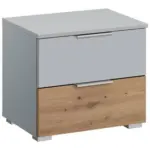 Möbelix Nachtkästchen Hellgrau H: 43 Cm Alabama Extra