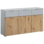 Möbelix Kommode Mit Soft-close-system 140 Cm Alabama Hellgrau