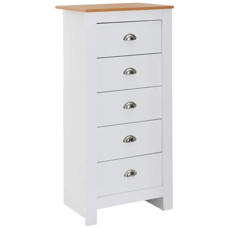 Highboard Weiß B: 53cm