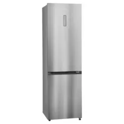 K&uuml;hl-gefrier-kombination Edelstahlfarben 378+116 L