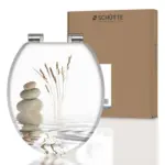 Möbelix Wc-sitz Naturfarben Seemotiv Mit Absenkautomatik B: 43,5 Cm