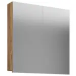 Möbelix Spiegelschrank Vcb 2-türig Bxhxt: 60x59x12 Cm Eiche/honig