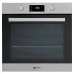 Möbelix Einbau-backofen Bak3 B: 59,5 Cm Schwarz/edelstahl