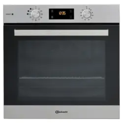 Einbau-Backofen Bak3s B: 59,5 cm Schwarz/Edelstahl