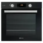 Möbelix Einbau-Backofen Bak5s B: 60 cm Schwarz mit Timer