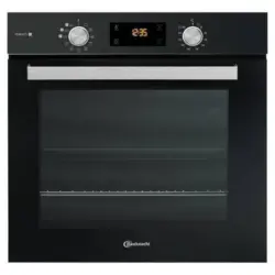 Einbau-Backofen Bak5s B: 60 cm Schwarz mit Timer