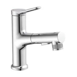 Waschtischarmaturen Variabile Chrom H: 20 Cm Ausziehbar