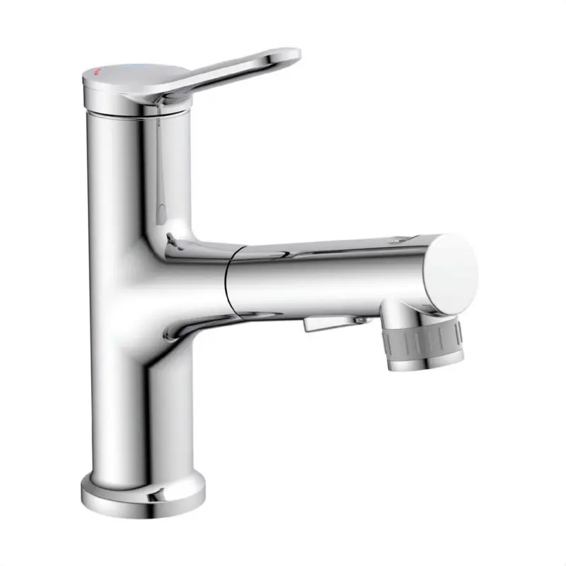 Waschtischarmaturen Variabile Chrom H: 20 Cm Ausziehbar