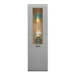 Möbelix Vitrine Auris B: 60 Cm Eiche/basalt