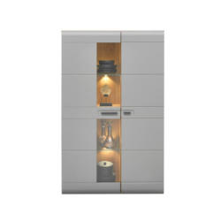 Vitrine Auris B: 60 Cm Eiche/basalt