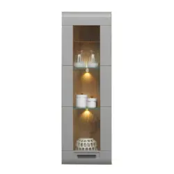 Hängevitrine Auris B: 40 Cm Eiche/basalt