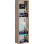Möbelix Regal Rasato L 21 cm Sonoma Eiche