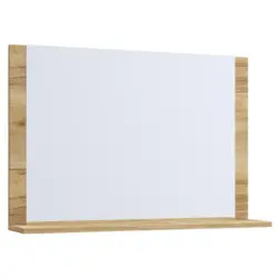 Badspiegel Vcb10 Bxh: 60x65 Cm Mit Ablage Eiche Dekor