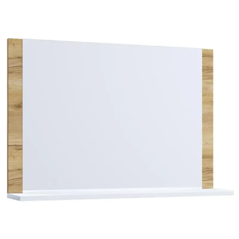 Badspiegel Vcb10 Bxh: 60x65 Cm Mit Ablage Wei&szlig;