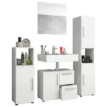Möbelix Badmöbel-set 4--Teilig. Flandu B: 123 Cm Weiß